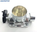 Billet Intake Manifold for S13 SR20 SR20DET Fuel Rail 76mm Throttle Body Set Sil