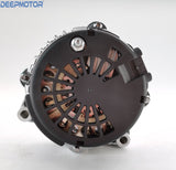 For GM LS Truck AD244 220 AMP CHROME ALTERNATOR SERPENTINE BELT 4 Pin Connector