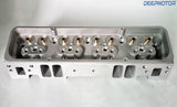 Deepmotor for Small Block Chevy SBC 350 Aluminum Bare Cylinder Head Angle Plug