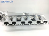 Deepmotor 1JZ GTE Billet Intake Manifold Fuel Rail 90mm Throttle Body Set +Cable