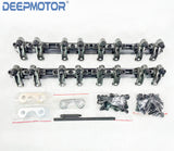 Stainless Steel 1.6 Ratio Shaft Mount Roller Rocker Arms for Chevy SBC 350 400