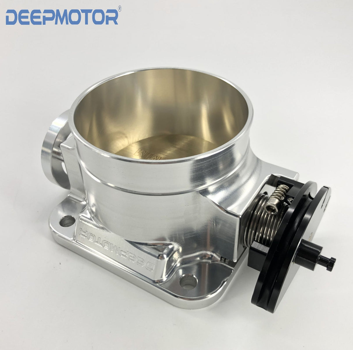 Deepmotor RB20 RB20DET Intake Manifold Fuel Rail 90mm Throttle Body Set Silver