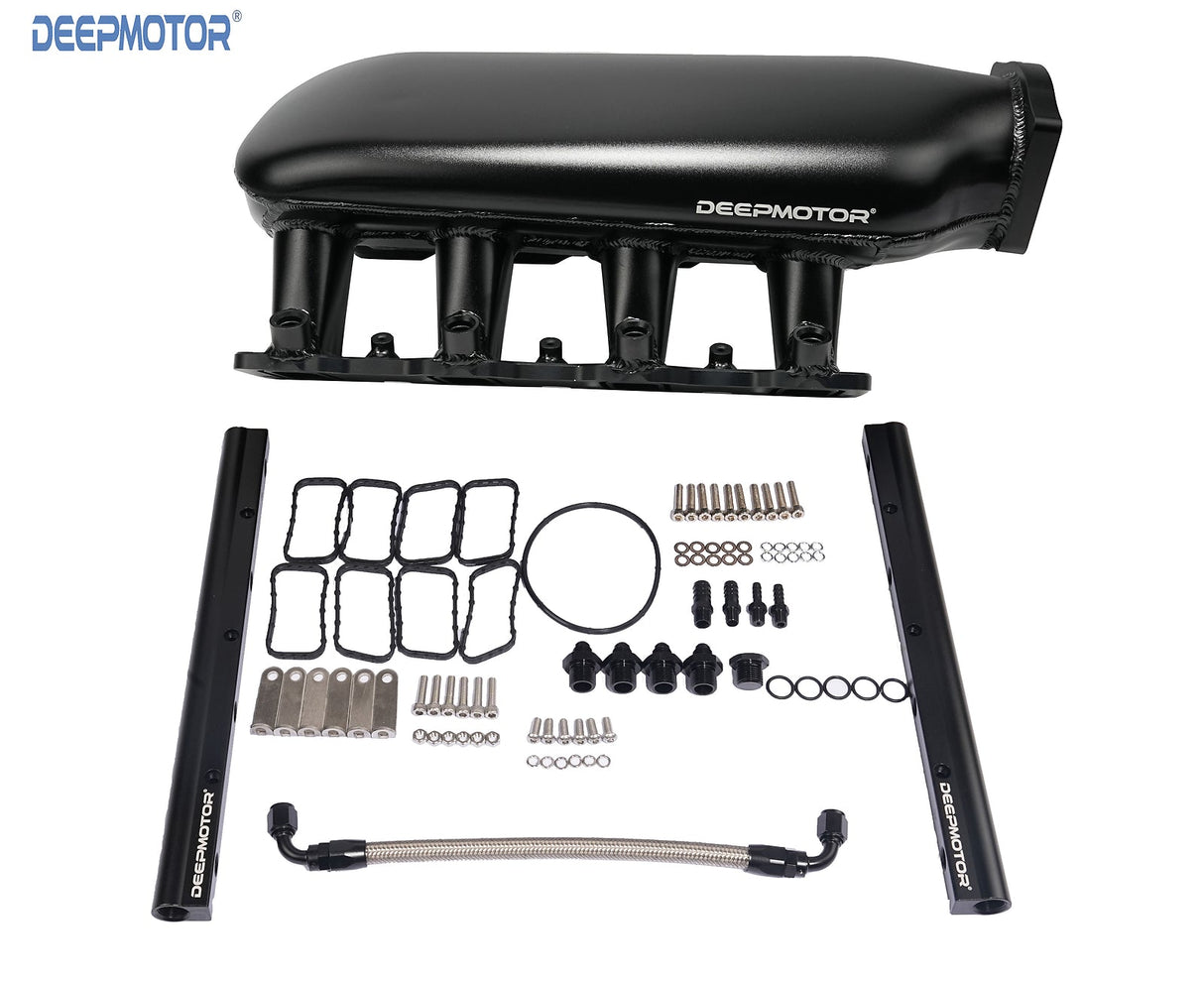 LS3 L92 102mm High Gen II Intake Manifold 9.65L Big Volume with Fuel Rail Black