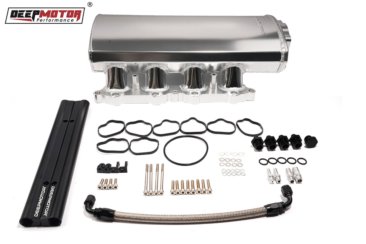 90mm Intake Manifold for 2011-23 Ford 5.0L Coyote 2011-20 F-150 Fit Stock Hood