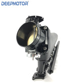 Deepmotor RB20 RB20DET Billet Intake Manifold Fuel Rail Throttle Body Set Black