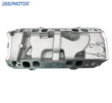 Dual Plane Intake Manifold Oval Ports W/ gaskets for BBC Big Block Chevy Black