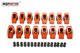 Deepmotor 2024-T6 Aluminum 1.5 Ratio 3/8'' Roller Rocker Arms for Chevy SBC 350
