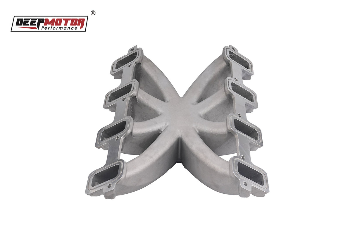 Deepmotor Aluminum Single Plane EFI Intake Manifold for LS3 L92 with Fuel Rails