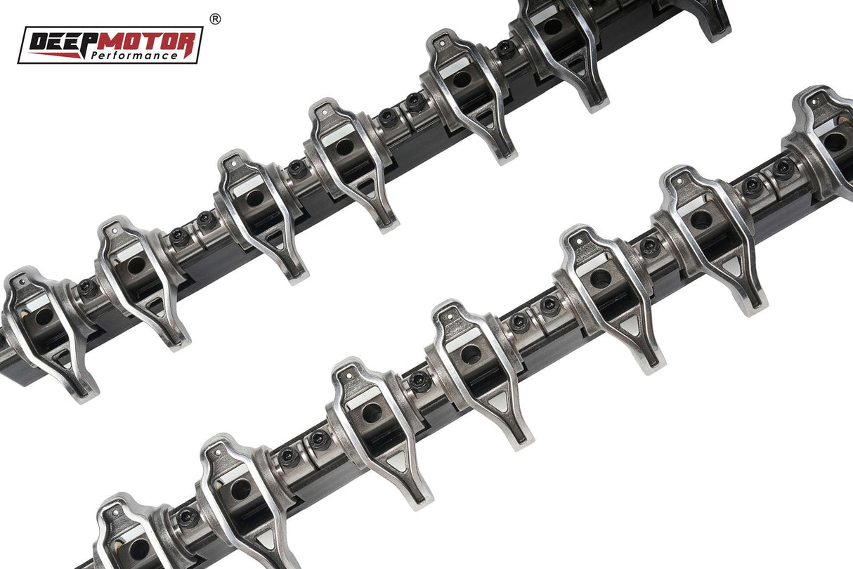 1.7 Ratio Shaft Mount Rocker Arm with Upgraded Trunion Kit for Chevy LS1 LS2 LS6