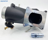 Aluminum Throttle Body Intake 75mm for 1996-2004 Ford Mustang GT 4.6L 96-04 BLK