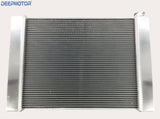 Fabricated Aluminum 19" x 27" x 3" Universal Racing Radiator for Ford/Mopar