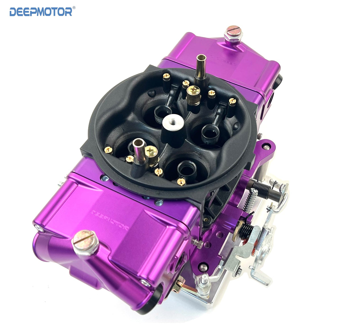 Deepmotor Aluminum CNC 850CFM Carburetor Double Pumper Mechanical Secondary 4150