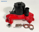 Deepmotor LS LS1 LS2 LS3 LS6 6.0 Engine Electric Water Pump 35+ GPM Aluminum Red