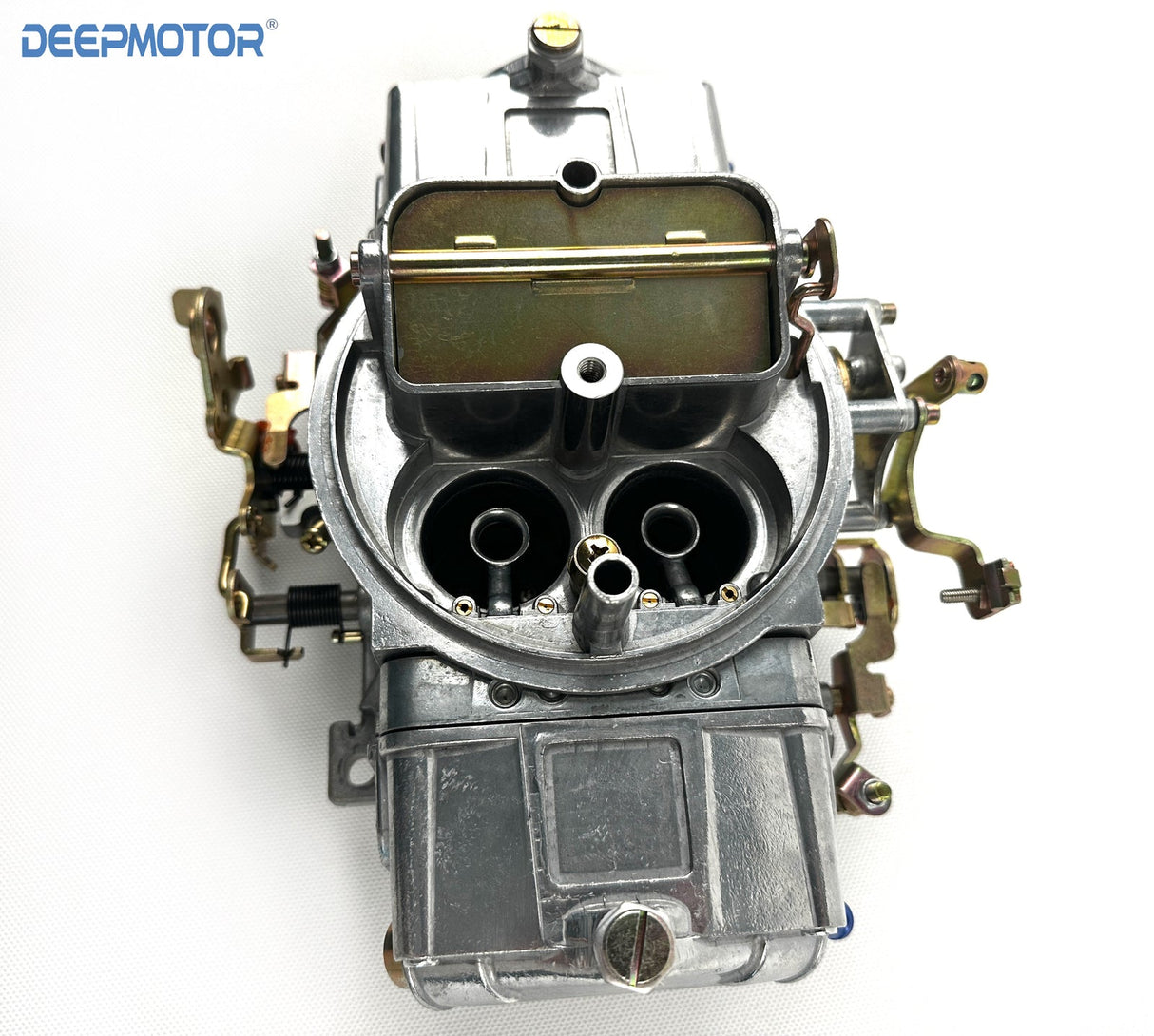 Aluminum 750 CFM Carburetor Double Pumper Mechanical Secondary with Manual Choke