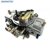 Aluminum 750 CFM Carburetor Double Pumper Mechanical Secondary with Manual Choke