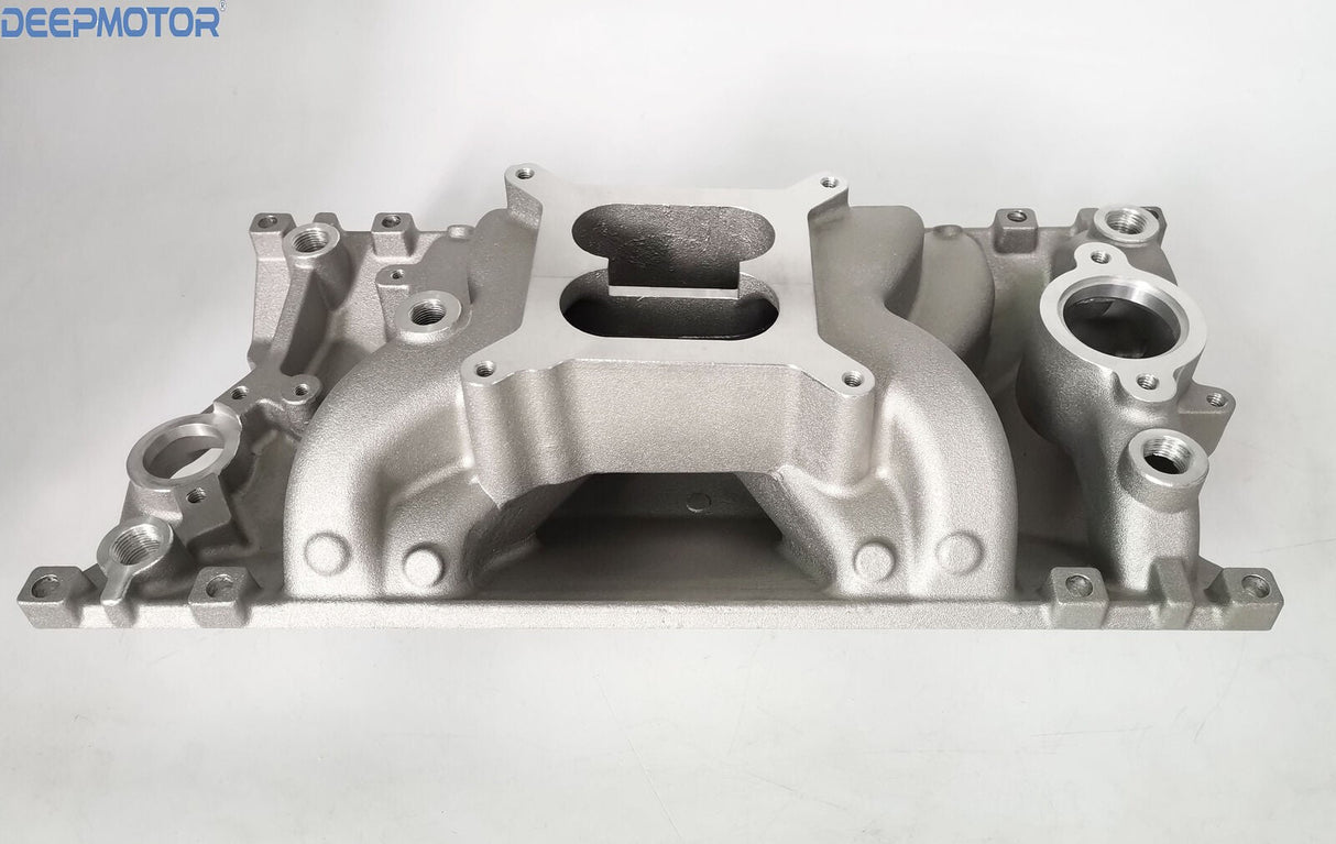 SBC Vortec Air Gap Aluminum Intake Manifold for Small Block Chevy 350 1996-up