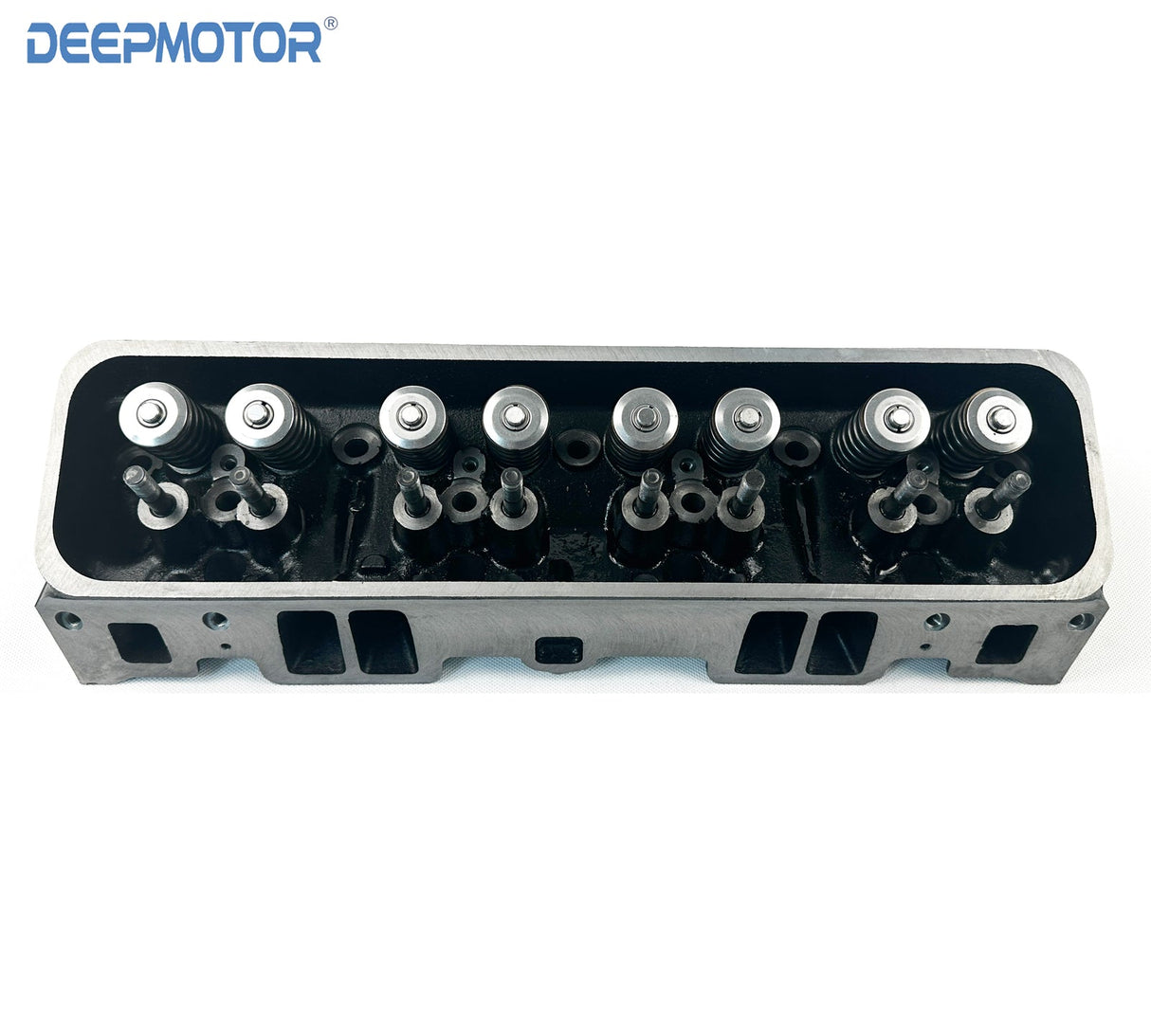 Complete Assembled Cast Iron SBC 350 Vortec Cylinder Head 170cc 62cc Straight
