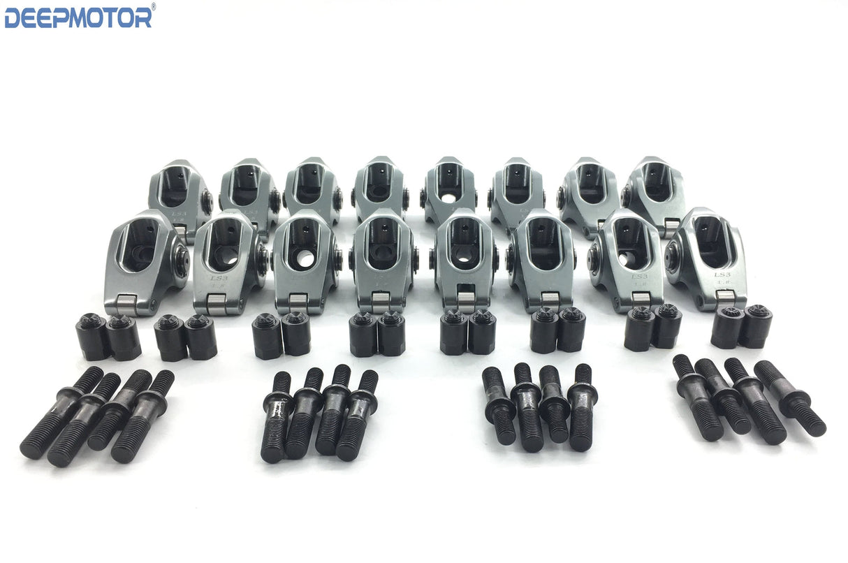 Deepmotor LS3/L92 5,7L Pedestal Mount 1.8 Ratio Aluminum Rocker Arms