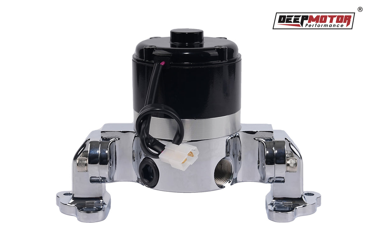 SBF Electric Water Pump for Small Block Ford 289 302 351W High Volume Flow Chrom