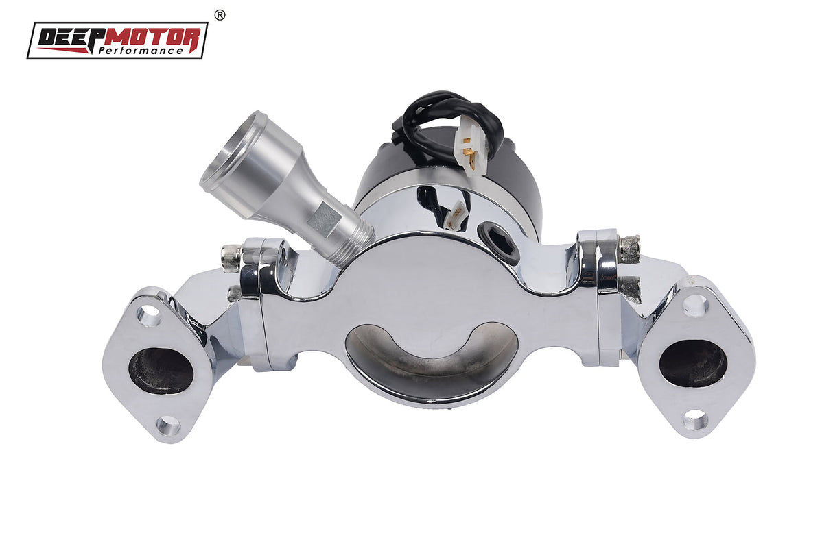 For Big Block Chevy High Flow Aluminum Electric Water Pump BBC 396-454-502 Chrom