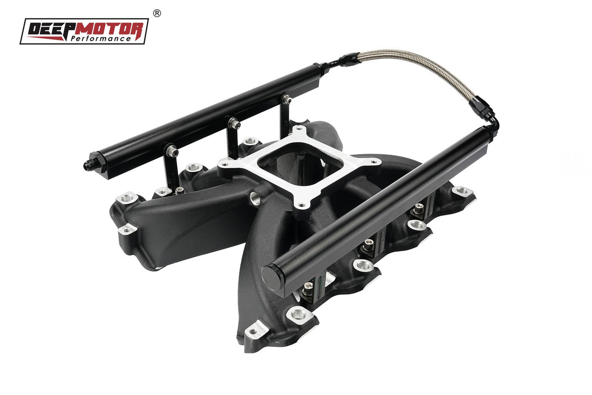 Aluminum Single Plane EFI Intake Manifold with Fuel Rail for Gen III LS1 LS2 LS6