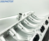 Deepmotor Billet 90mm Intake manifold Fuel Rail Throttle body for M50 M52 silver