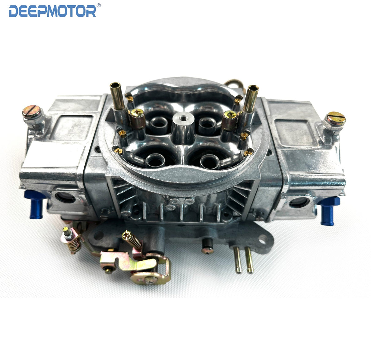 Deepmotor Aluminum 750 CFM Carburetor Double Pumper Mechanical Secondary 4150