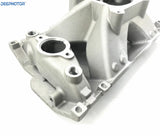High Rise Small Block Chevy SBC Vortec Hurrican Single Plane Intake Manifold 350