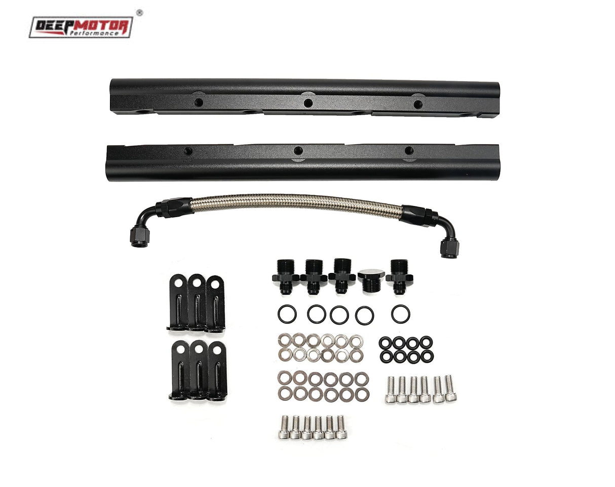 Aluminum Single Plane EFI Intake Manifold for Gen III LS1 LS2 LS6 with Fuel Rail