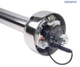 Deepmotor 32'' Universal Stainless Steel Straight Steering Column Polish