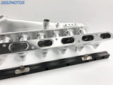 Deepmotor Billet 90mm Intake manifold Fuel Rail Throttle body for M50 M52 silver