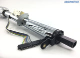 32" inch Auto Column Shift Tilt Steering Column with Key & Wheel Adapter Chrome