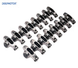 Stainless Steel Roller Rocker Arm Set for Chevy BBC 454 396 427 1.72 Ratio 7/16'