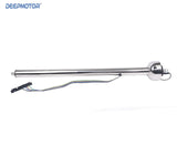 Deepmotor 28 Inch Stainless Steel Universal Straight Steering Column Polish