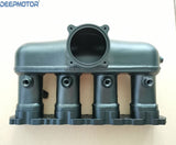 Aluminum Intake Manifold for EA888 (Gen III) VW 2.0T W/Methanol 1/8'' NPT Black