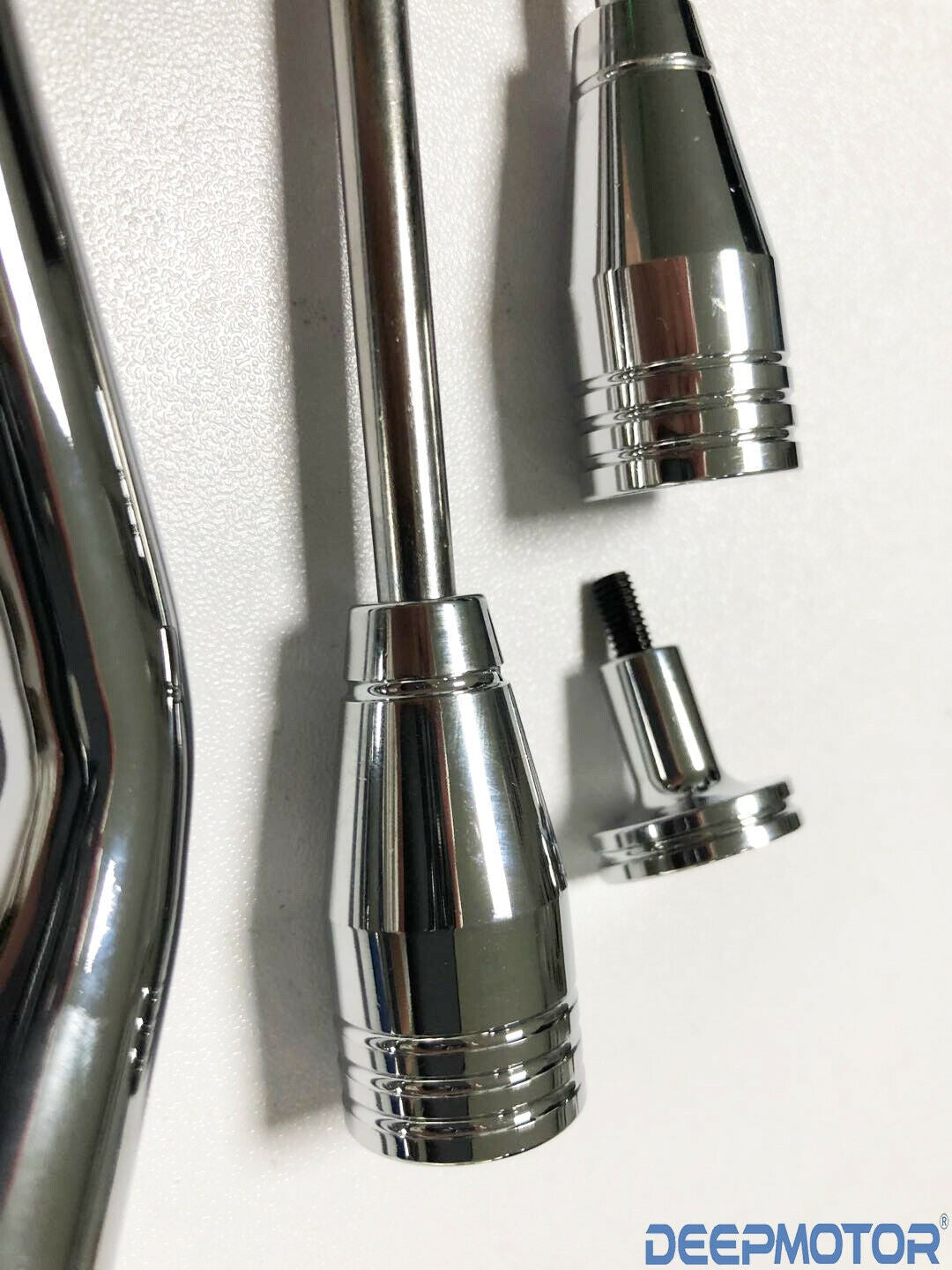 Deepmotor Polished for GM Column Shifter Turn Signal Lever Hazard Tilt Kit
