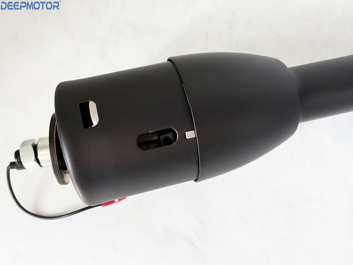 32" GM Steering Column Tilt Manual Trans No Key Universal w/9 Hole adapter Black