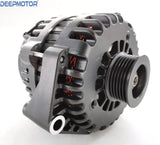 GM LS Truck AD244 220 AMP Alternator Serpentine Belt 4 Pin Connector Black