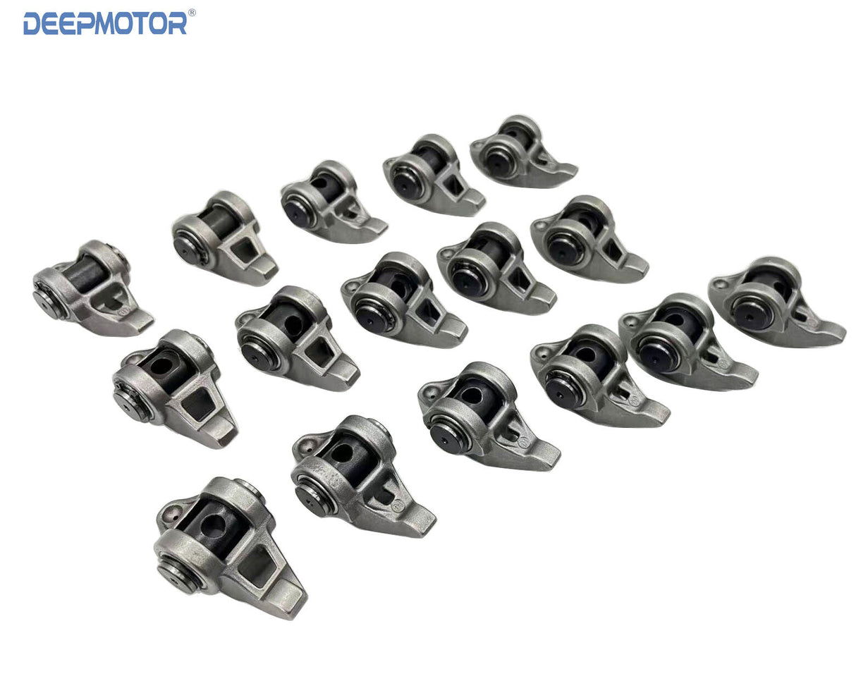 Deepmotor LS3 L92 6.0L 6.2L 1.7 Ratio Rocker Arms Set with Upgraded Trunion Kit