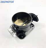 Deepmotor RB20 RB20DET Billet Intake Manifold Fuel Rail Throttle Body Set Black