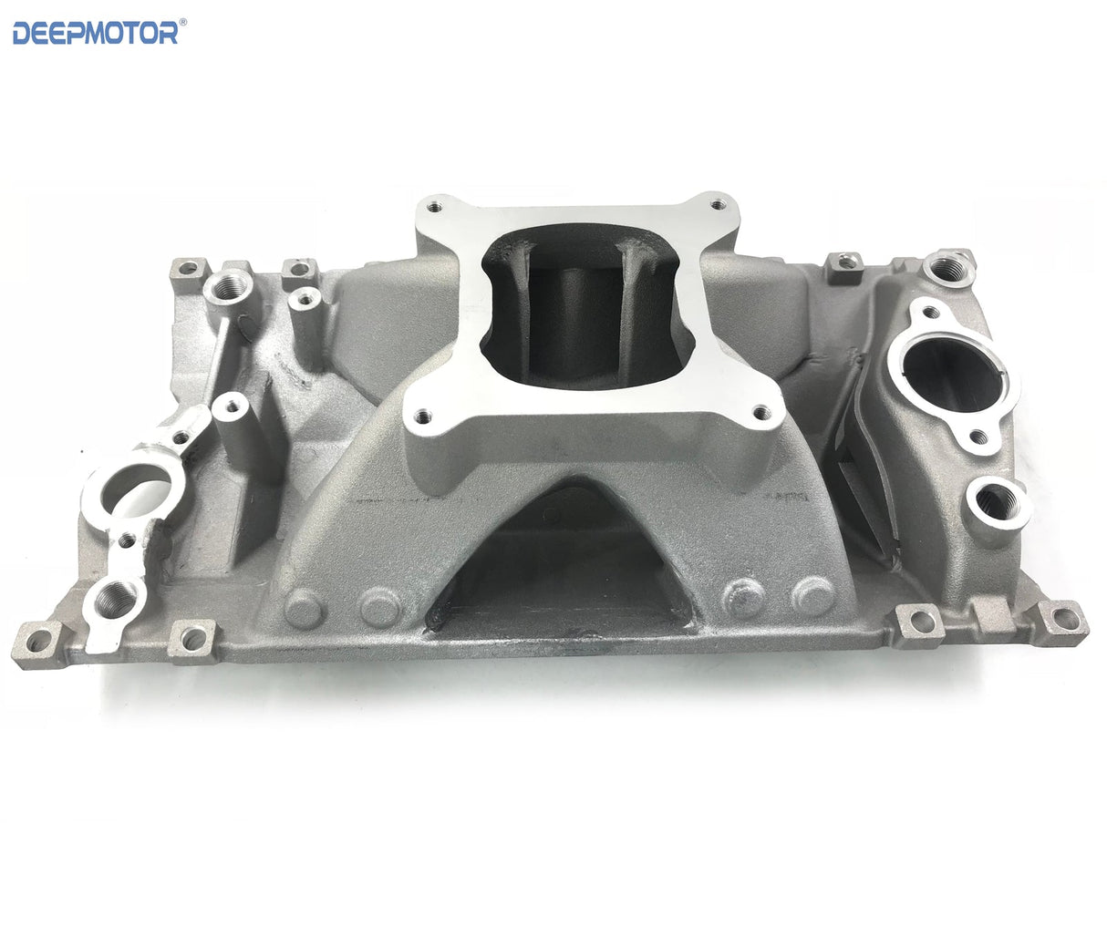 High Rise Small Block Chevy SBC Vortec Hurrican Single Plane Intake Manifold 350