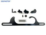 Aluminum Throttle Cable Carb Bracket for 4150 4160 Series Carburetor Black
