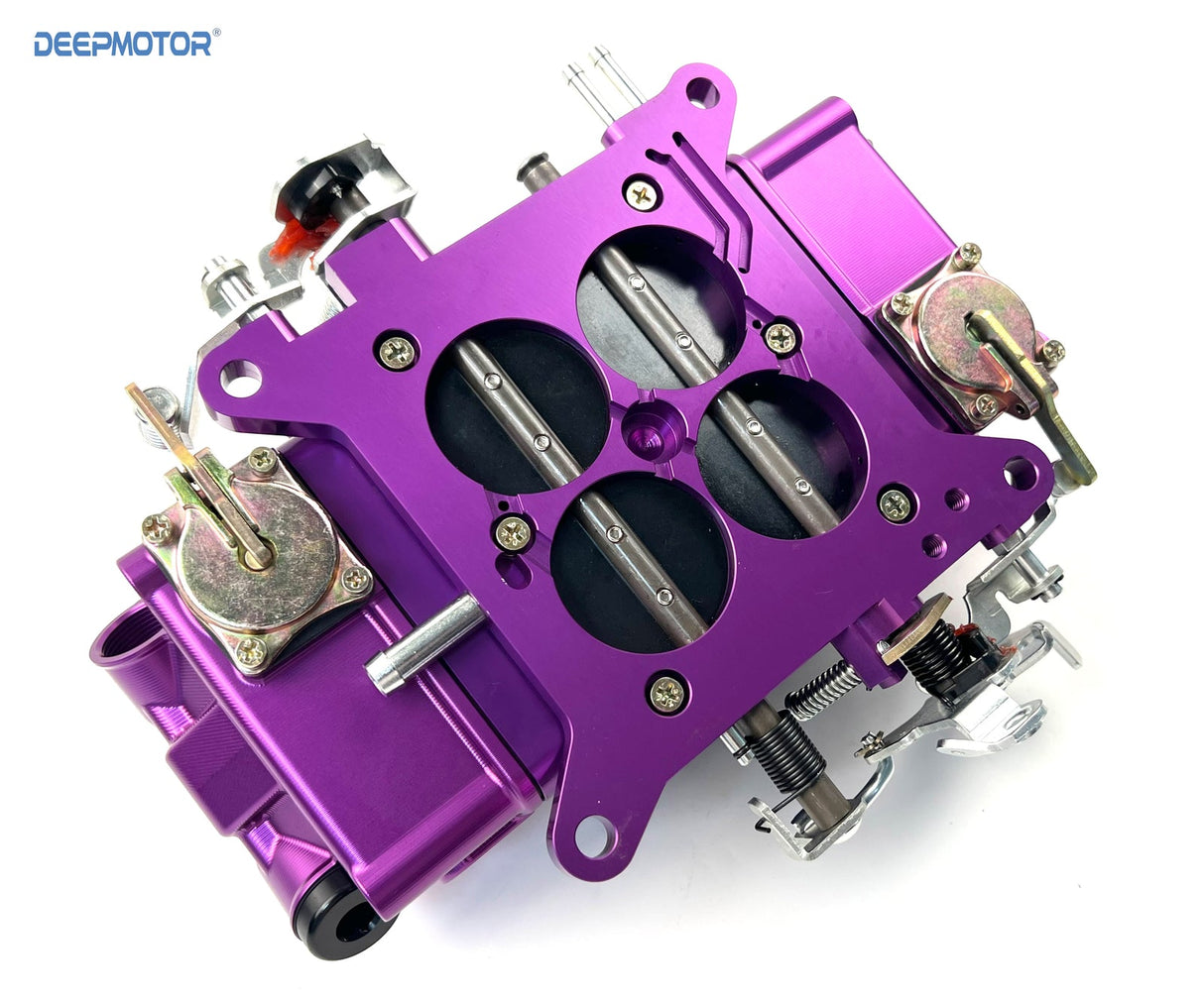 Deepmotor Aluminum CNC 850CFM Carburetor Double Pumper Mechanical Secondary 4150