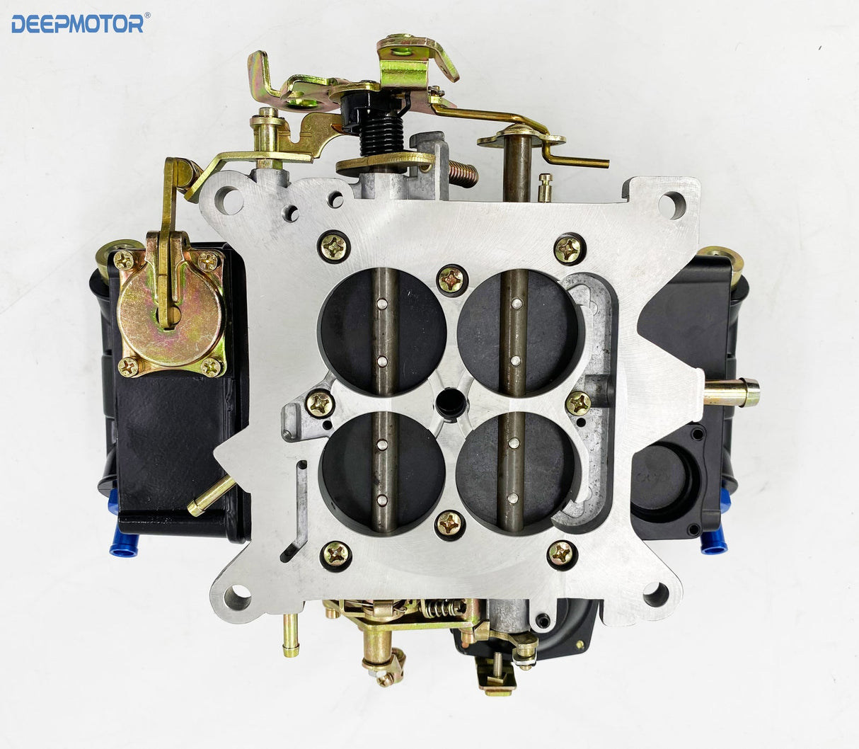 Deepmotor Aluminum Carburetor 750 CFM Manual Choke Vacuum Secondaries