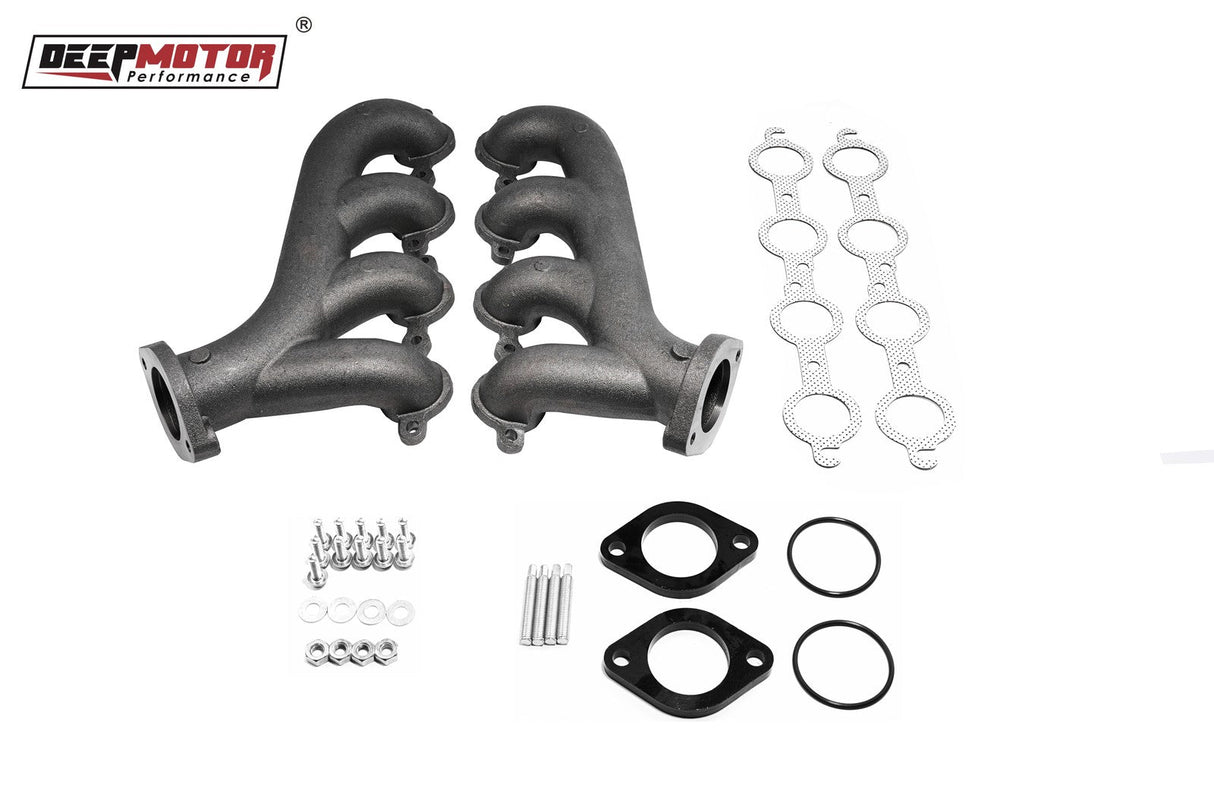 LS Swap Cast Iron Exhaust Manifold Header LS1 LS2 LS3 4.8L 5.3L 6.0L