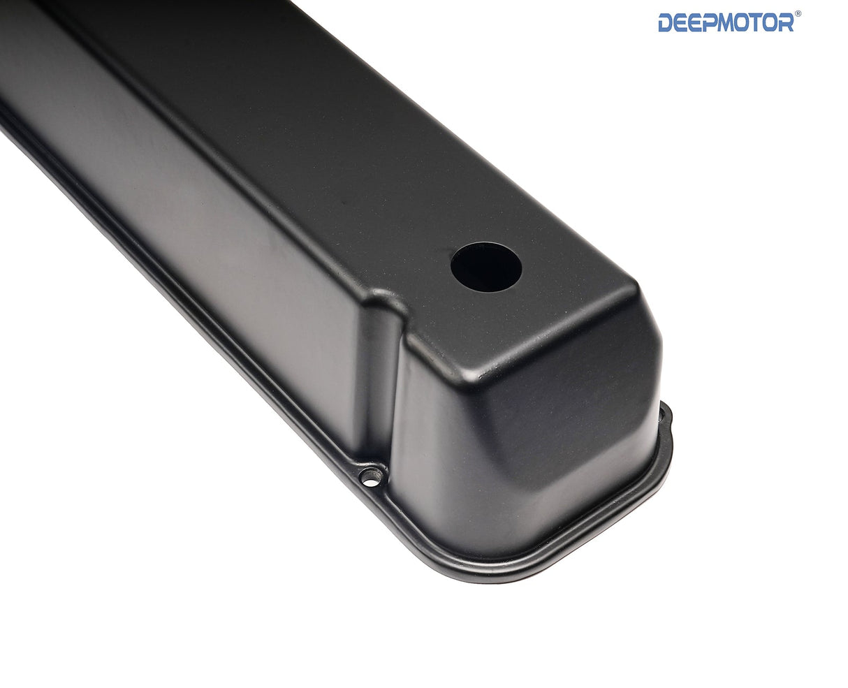 Deepmotor Valve Covers Tall Cast Aluminum for Big Block Ford 429 460 Black