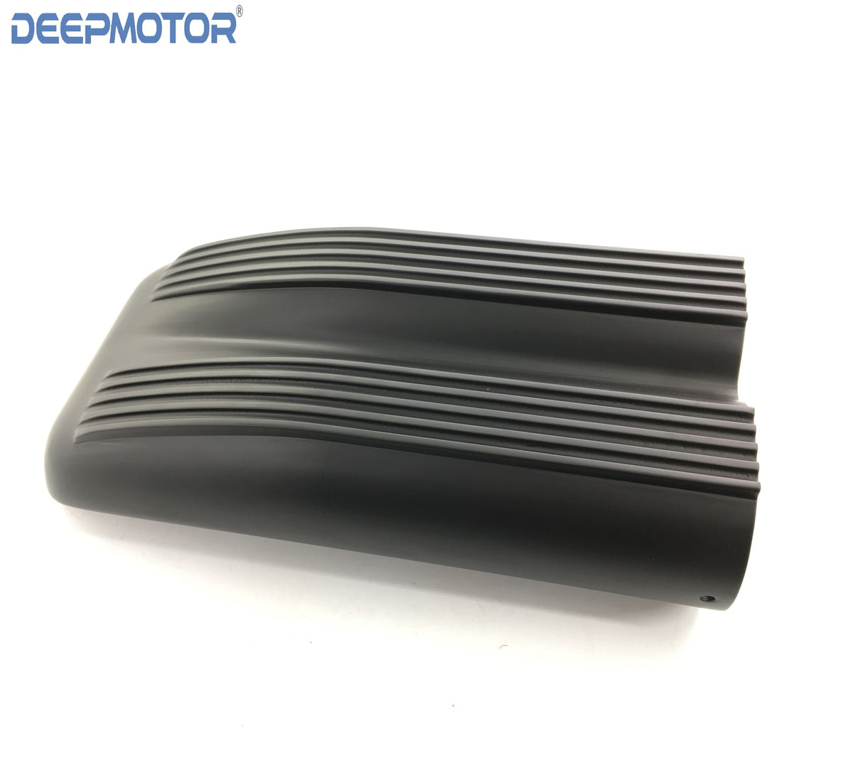 Aluminum Finned Top Shotgun Intake Air Scoop Single & Dual Carbs Setup Black