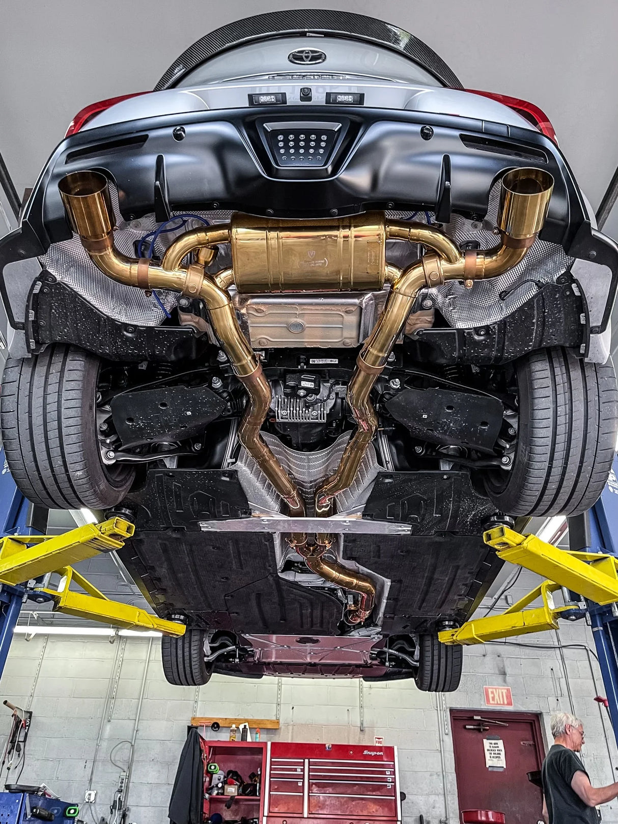 Valvetronic Designs® Toyota GR Supra A90/A91 Valved Sport Cat-Back Exhaust with 4" OD Tips