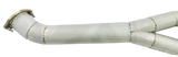 09-24 Nissan GT-R R35 VR38DETT 304SS Catless Exhaust Mid-Pipe 