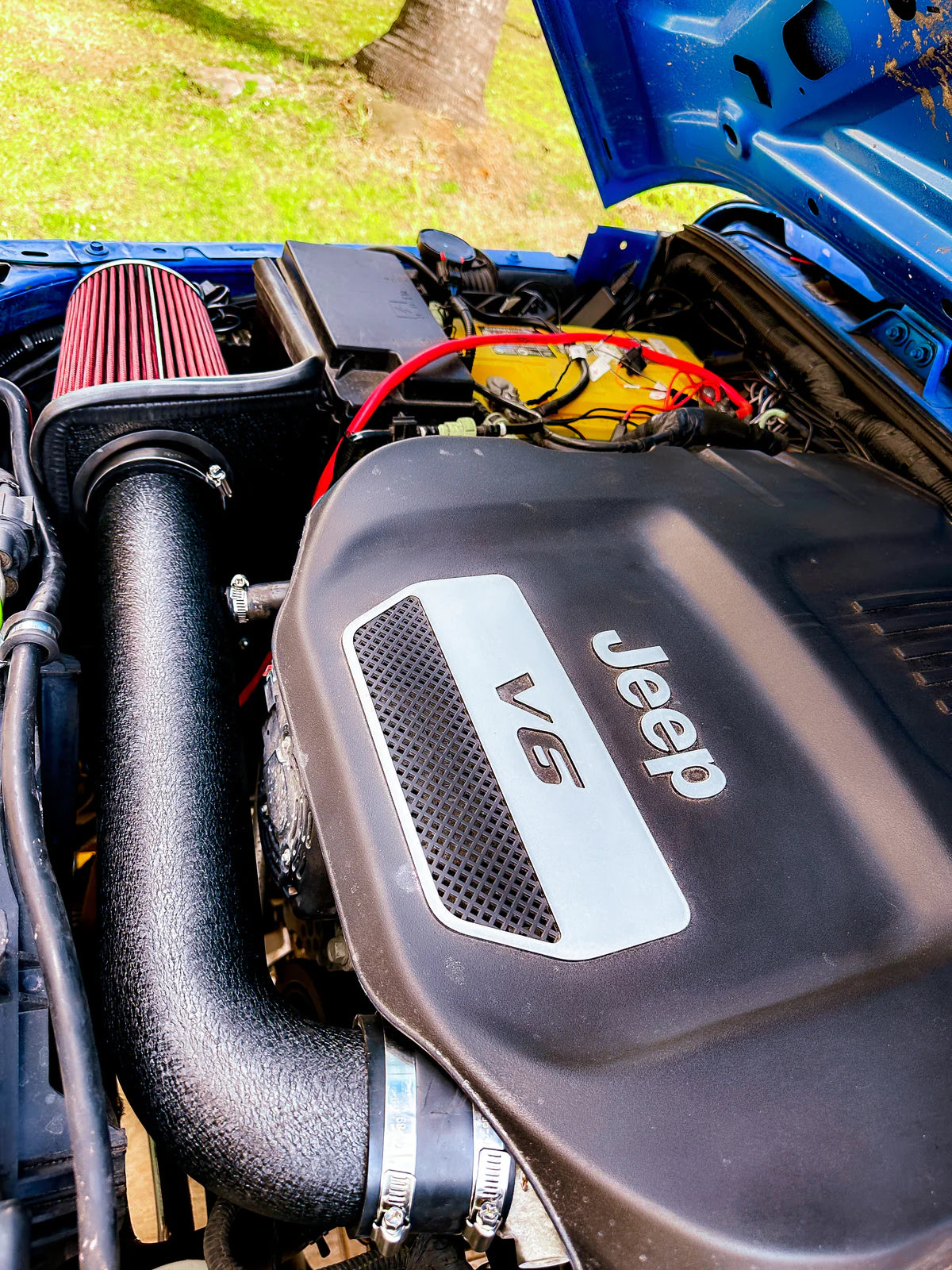 (12-18) Jeep Wrangler JK 3.6L Cold Air Intake with Dry Filter